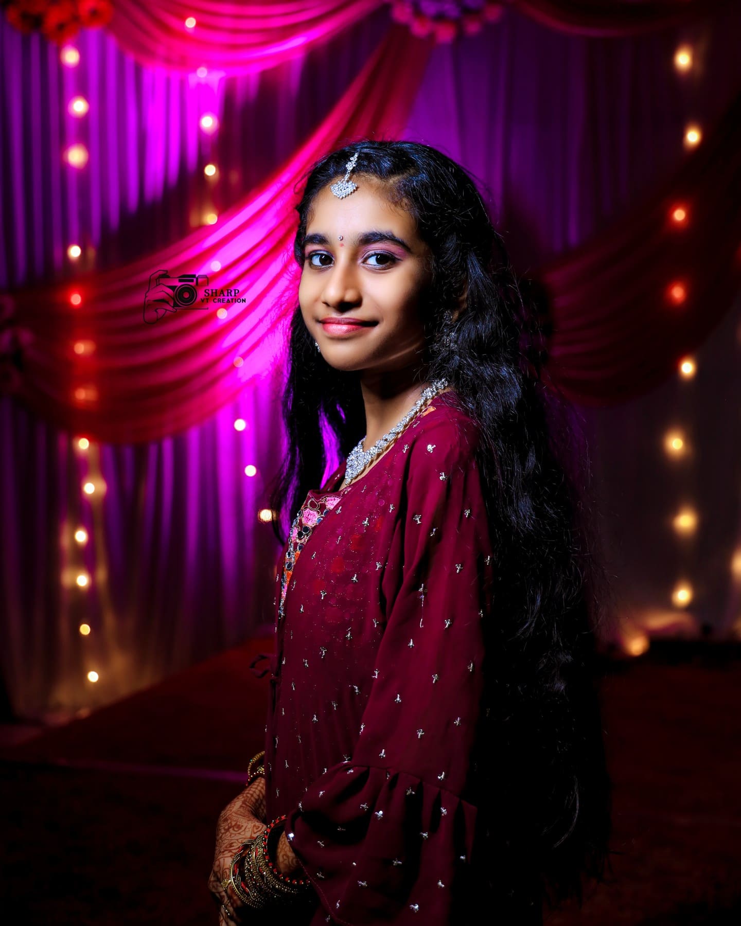 Puberty function portrait photography
