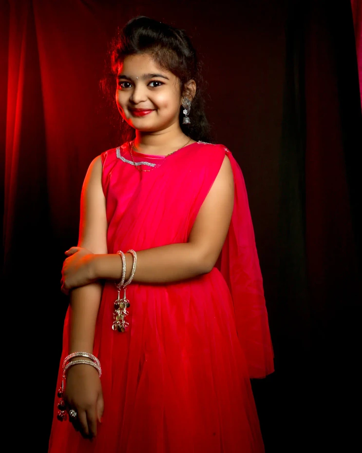 Young girl traditional portrait photography